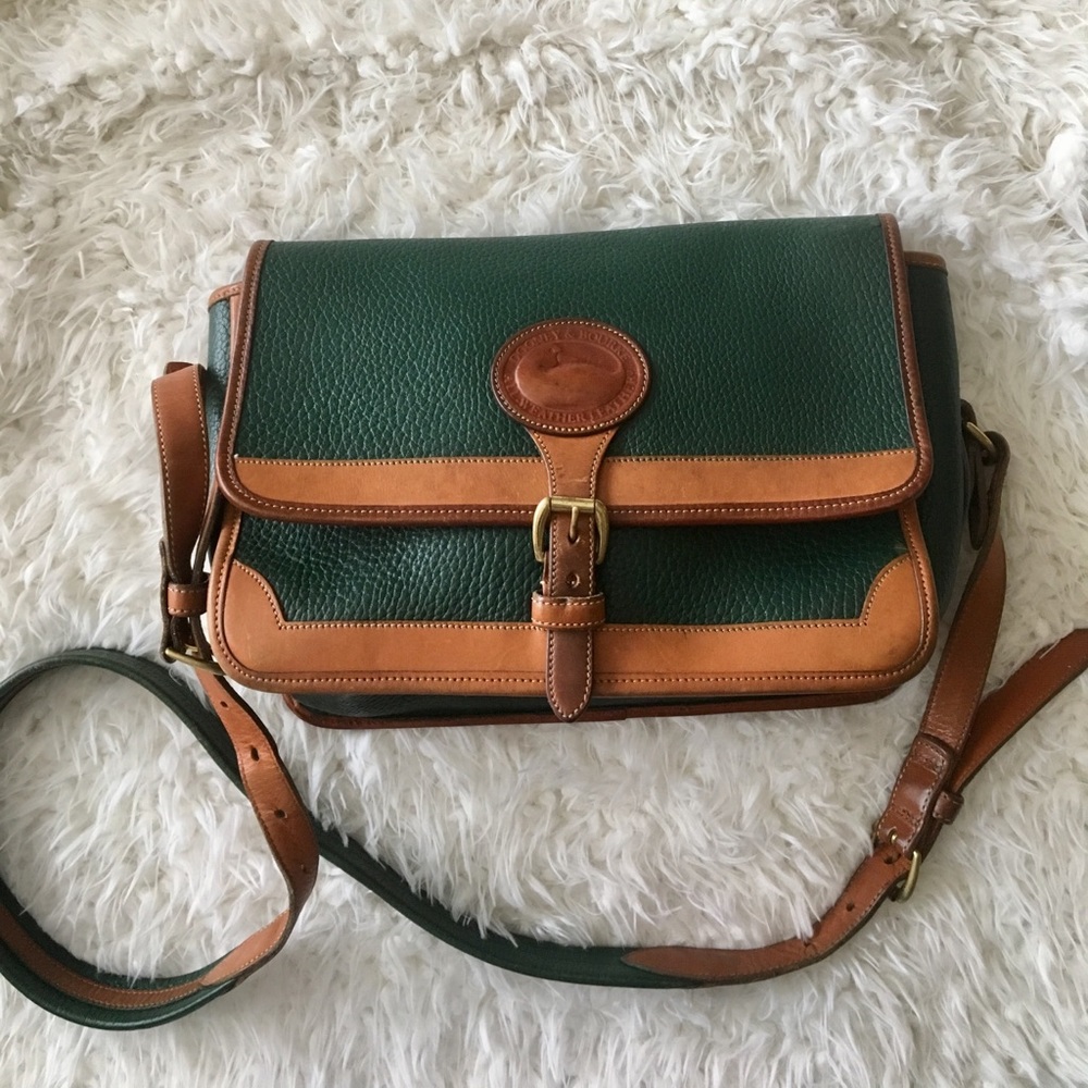 Dooney and Bourke green satchel